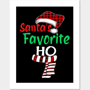 santas favorite ho Posters and Art